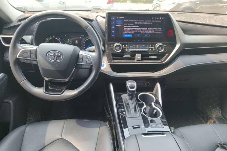 Used Toyota Highlander 2022 Dual-Engine 2.5L Four-Wheel Drive Prestige Version 7 Seats Center Console