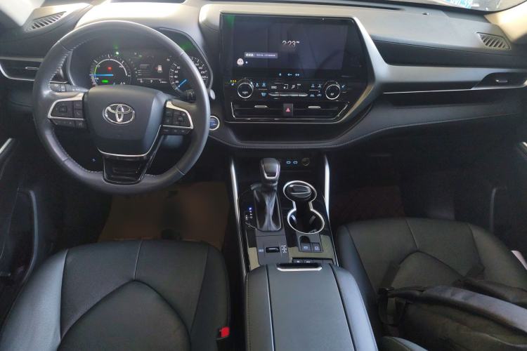 Used Toyota Highlander 2022 Dual-Engine 2.5L Four-Wheel Drive Prestige Version 7 Seats Center Console