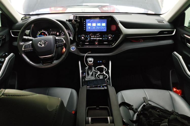 Used Toyota Highlander 2022 Dual-Engine 2.5L Four-Wheel Drive Luxury Edition 7 Seats Center Console