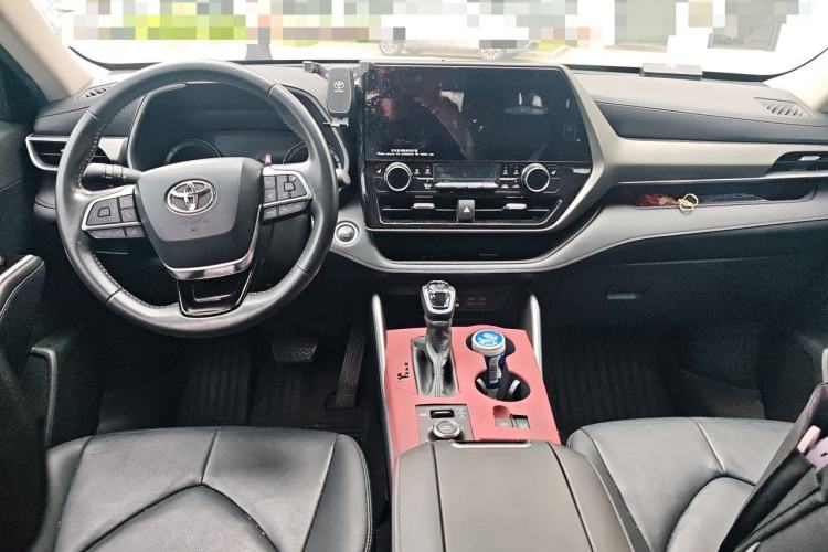Used Toyota Highlander 2022 380T Four-Wheel Drive Prestige Edition 7-Seater Center Console