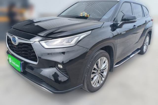 Used Toyota Highlander 2022 Dual-Engine 2.5L Four-Wheel Drive Prestige Version 7 Seats