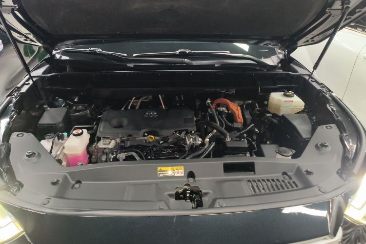 Used Toyota Highlander 2022 Dual-Engine 2.5L Four-Wheel Drive Prestige Version 7 Seats Engine Bay