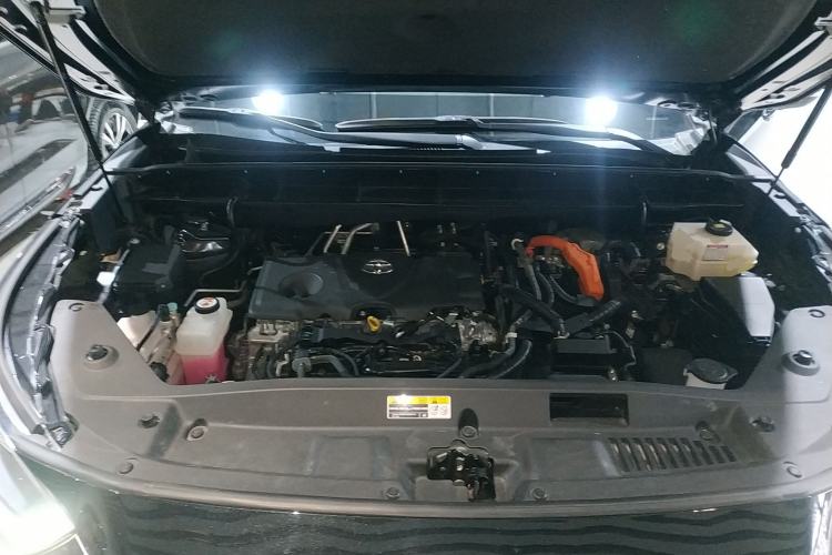 Used Toyota Highlander 2022 Dual-Engine 2.5L Four-Wheel Drive Supreme Edition 7-Seater Engine Bay