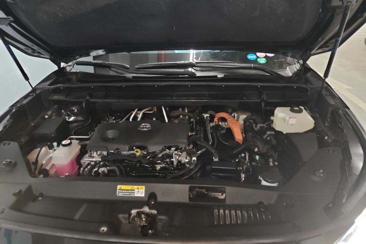 Used Toyota Highlander 2022 Dual-Engine 2.5L Four-Wheel Drive Supreme Edition 7-Seater Engine Bay