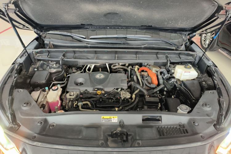 Used Toyota Highlander 2022 Dual-Engine 2.5L Four-Wheel Drive Supreme Edition 7-Seater Engine Bay