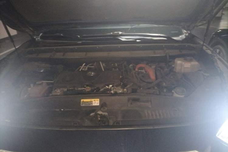 Used Toyota Highlander 2022 Dual-Engine 2.5L Two-Wheel Drive Elite Edition 7-Seater Engine Bay