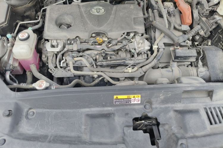 Used Toyota Highlander 2022 Dual-Engine 2.5L Four-Wheel Drive Prestige Version 7 Seats Engine Bay
