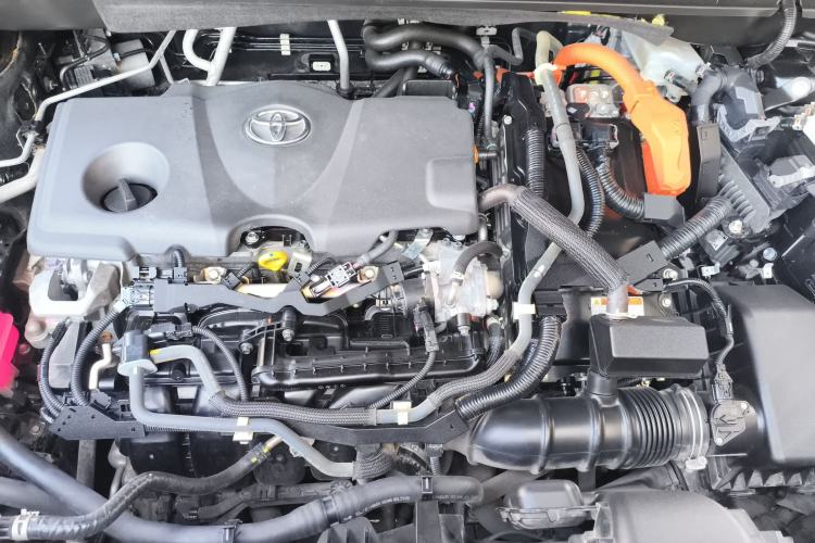 Used Toyota Highlander 2022 Dual-Engine 2.5L Four-Wheel Drive Prestige Version 7 Seats Engine Bay
