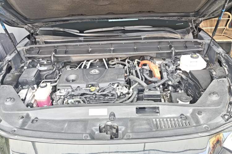 Used Toyota Highlander 2022 Dual-Engine 2.5L Four-Wheel Drive Supreme Edition 7-Seater Engine Bay