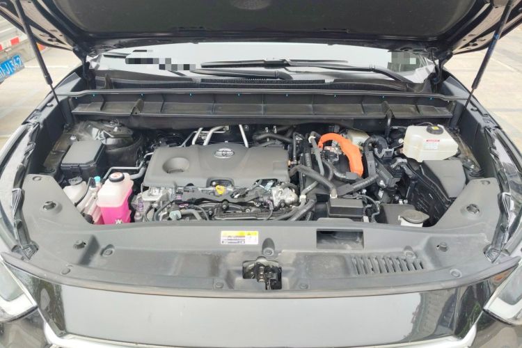 Used Toyota Highlander 2022 Dual-Engine 2.5L Four-Wheel Drive Prestige Version 7 Seats Engine Bay