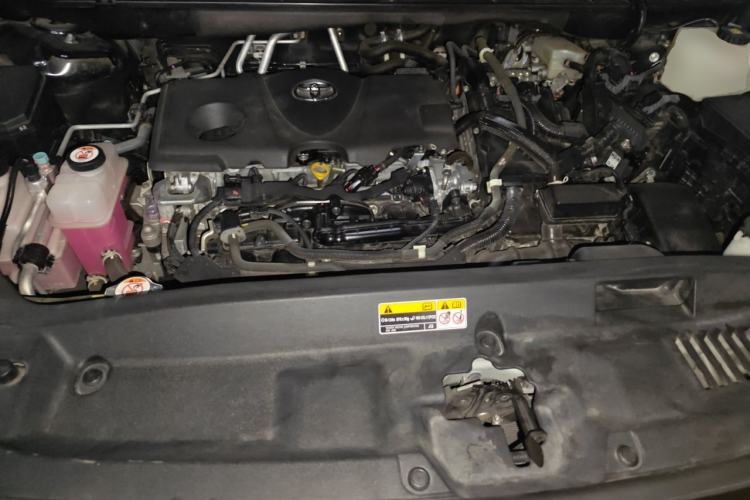 Used Toyota Highlander 2022 Dual-Engine 2.5L Two-Wheel Drive Prestige Edition 7-Seater Engine Bay