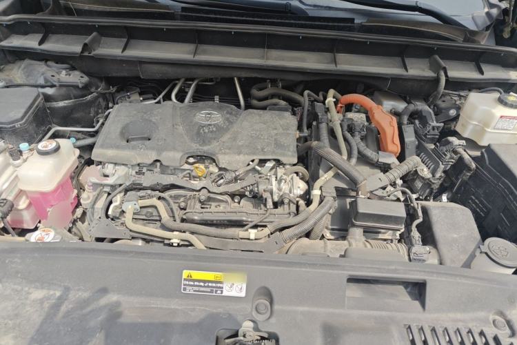 Used Toyota Highlander 2022 Dual-Engine 2.5L Four-Wheel Drive Prestige Version 7 Seats Engine Bay