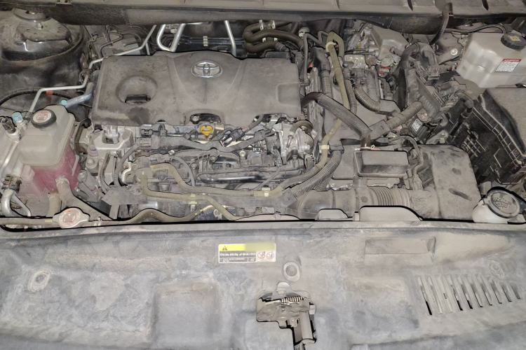 Used Toyota Highlander 2022 Dual-Engine 2.5L Two-Wheel Drive Elite Edition 7-Seater Engine Bay