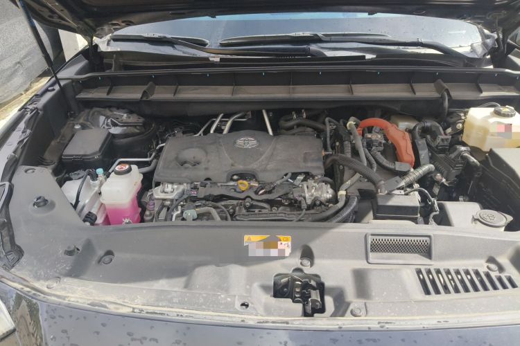 Used Toyota Highlander 2022 Dual-Engine 2.5L Four-Wheel Drive Prestige Version 7 Seats Engine Bay