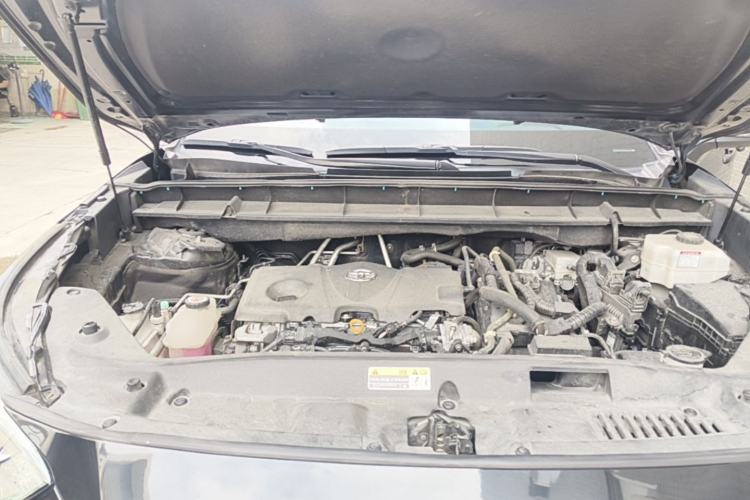 Used Toyota Highlander 2022 Dual-Engine 2.5L Two-Wheel Drive Elite Edition 5 Seats Engine Bay