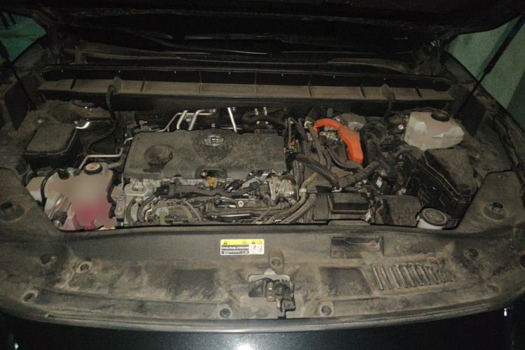 Used Toyota Highlander 2022 Dual-Engine 2.5L Four-Wheel Drive Supreme Edition 7-Seater Engine Bay