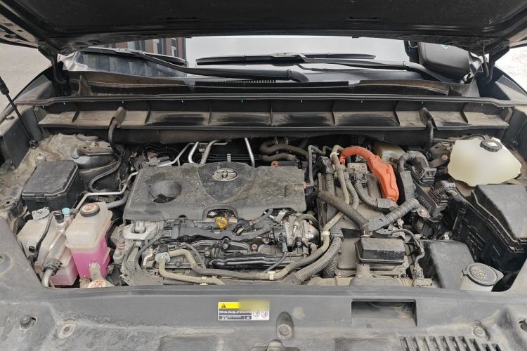Used Toyota Highlander 2022 Dual-Engine 2.5L Four-Wheel Drive Supreme Edition 7-Seater Engine Bay
