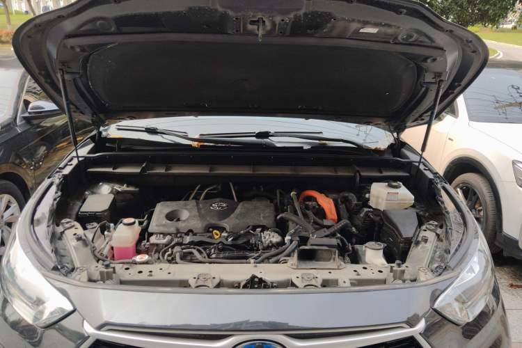 Used Toyota Highlander 2022 Dual-Engine 2.5L Four-Wheel Drive Luxury Edition 7 Seats Engine Bay