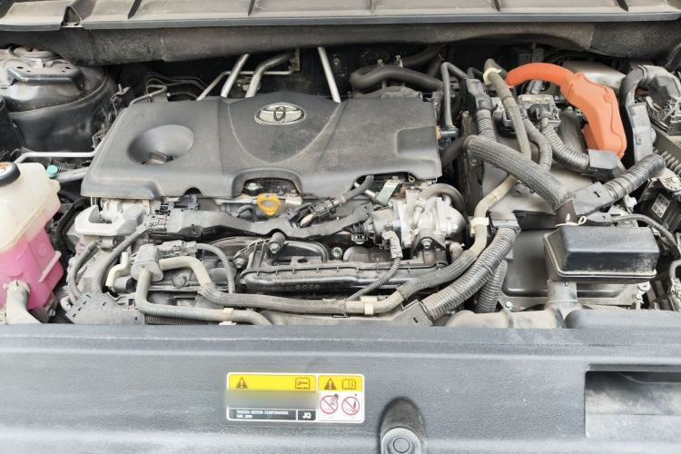 Used Toyota Highlander 2022 Dual-Engine 2.5L Four-Wheel Drive Prestige Version 7 Seats Engine Bay