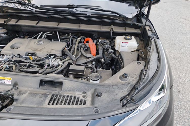 Used Toyota Highlander 2022 Dual-Engine 2.5L Four-Wheel Drive Supreme Edition 7-Seater Engine Bay Left