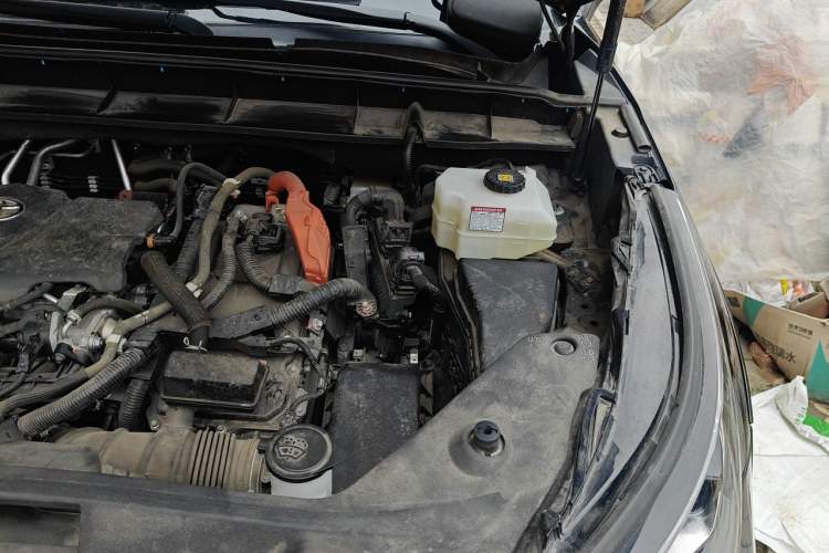 Used Toyota Highlander 2022 Dual-Engine 2.5L Four-Wheel Drive Supreme Edition 7-Seater Engine Bay Left