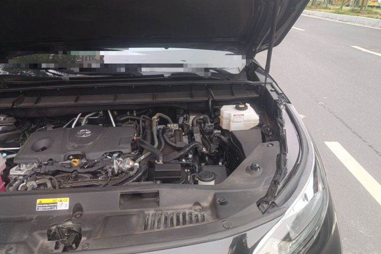 Used Toyota Highlander 2022 Dual-Engine 2.5L Two-Wheel Drive Elite Edition 7-Seater Engine Bay Left