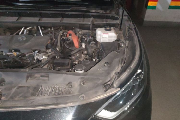 Used Toyota Highlander 2022 Dual-Engine 2.5L Four-Wheel Drive Supreme Edition 7-Seater Engine Bay Left