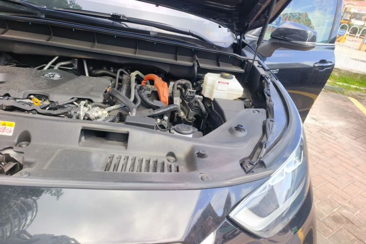 Used Toyota Highlander 2022 Dual-Engine 2.5L Four-Wheel Drive Prestige Version 7 Seats Engine Bay Left