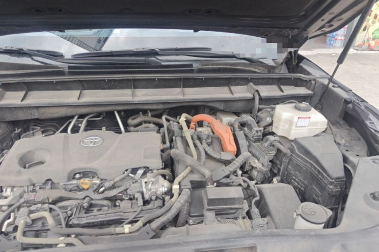 Used Toyota Highlander 2022 Dual-Engine 2.5L Four-Wheel Drive Prestige Version 7 Seats Engine Bay Left