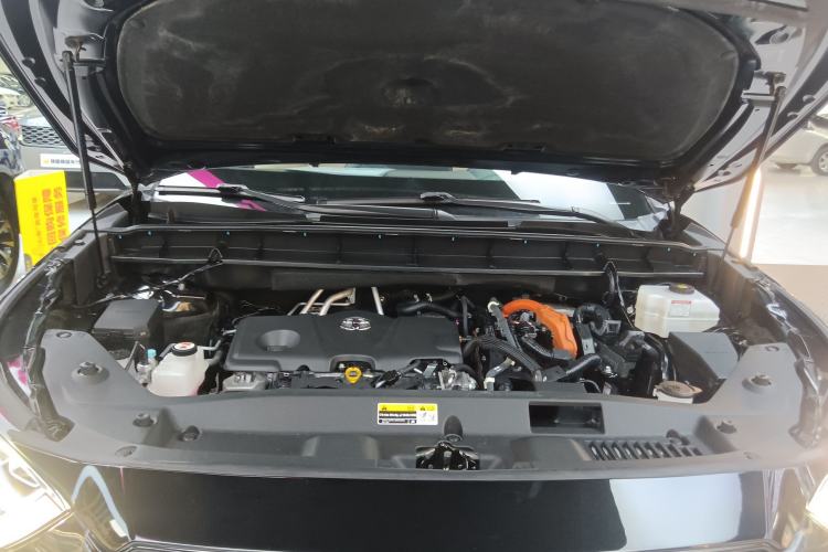 Used Toyota Highlander 2022 Dual-Engine 2.5L Four-Wheel Drive Prestige Version 7 Seats Engine Bay