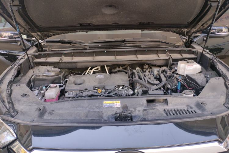 Used Toyota Highlander 2022 Dual-Engine 2.5L Two-Wheel Drive Elite Edition 5 Seats Engine Bay