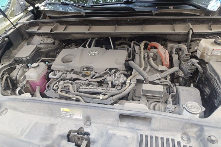 Used Toyota Highlander 2022 Dual-Engine 2.5L Four-Wheel Drive Prestige Version 7 Seats Engine Bay