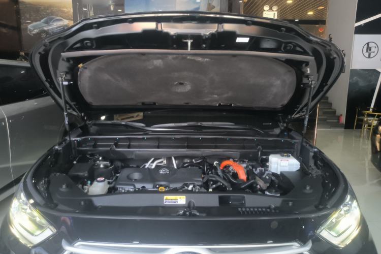 Used Toyota Highlander 2022 Dual-Engine 2.5L Four-Wheel Drive Prestige Version 7 Seats Engine Bay
