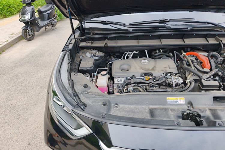 Used Toyota Highlander 2022 Dual-Engine 2.5L Four-Wheel Drive Supreme Edition 7-Seater Engine Bay Right