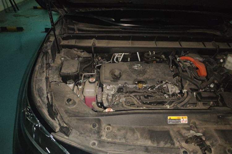 Used Toyota Highlander 2022 Dual-Engine 2.5L Four-Wheel Drive Supreme Edition 7-Seater Engine Bay Right