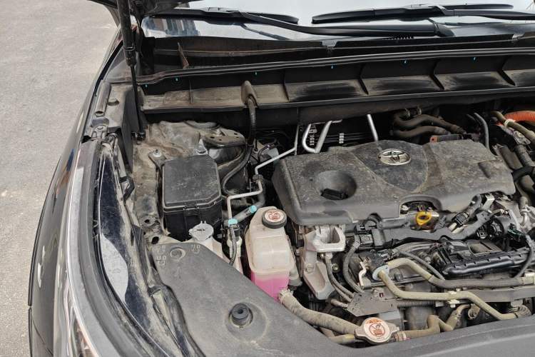 Used Toyota Highlander 2022 Dual-Engine 2.5L Four-Wheel Drive Supreme Edition 7-Seater Engine Bay Right