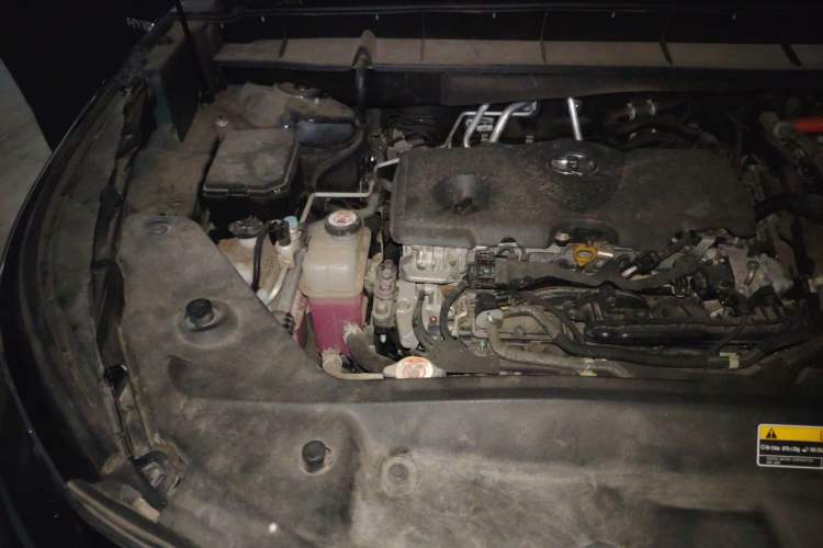 Used Toyota Highlander 2022 Dual-Engine 2.5L Four-Wheel Drive Supreme Edition 7-Seater Engine Bay Right