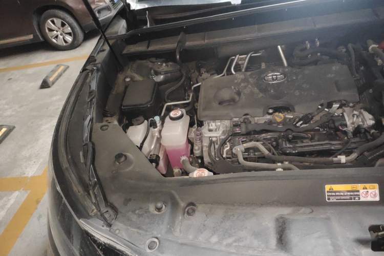 Used Toyota Highlander 2022 Dual-Engine 2.5L Four-Wheel Drive Supreme Edition 7-Seater Engine Bay Right