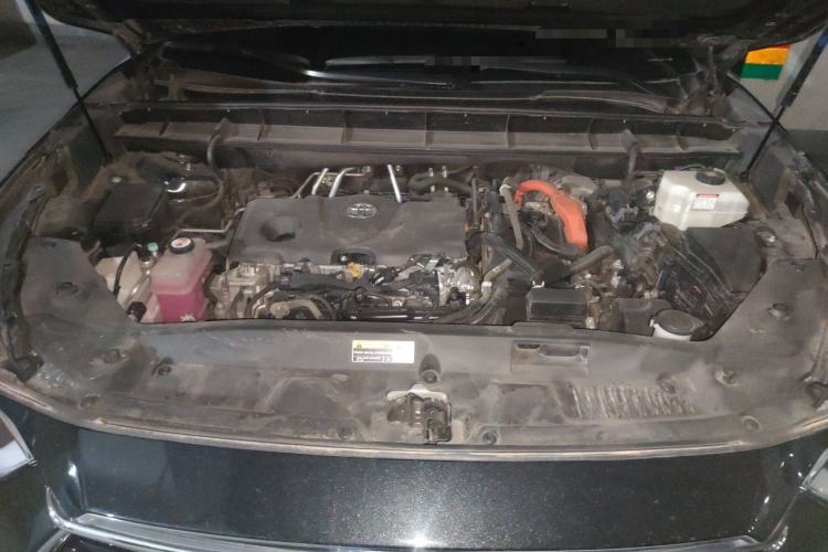 Used Toyota Highlander 2022 Dual-Engine 2.5L Four-Wheel Drive Supreme Edition 7-Seater Engine Bay