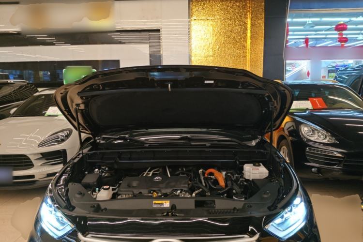 Used Toyota Highlander 2022 Dual-Engine 2.5L Four-Wheel Drive Prestige Version 7 Seats Engine Bay