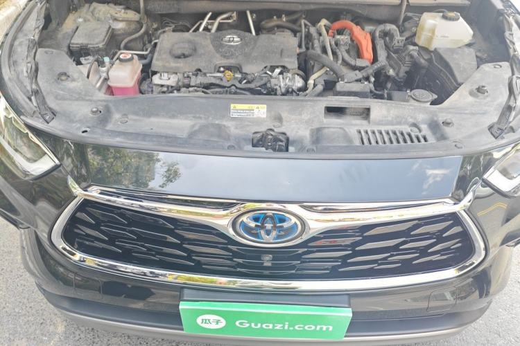 Used Toyota Highlander 2022 Dual-Engine 2.5L Four-Wheel Drive Supreme Edition 7-Seater Engine Bay