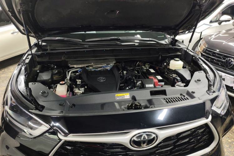 Used Toyota Highlander 2022 380T Four-Wheel Drive Prestige Edition 7-Seater Engine Bay