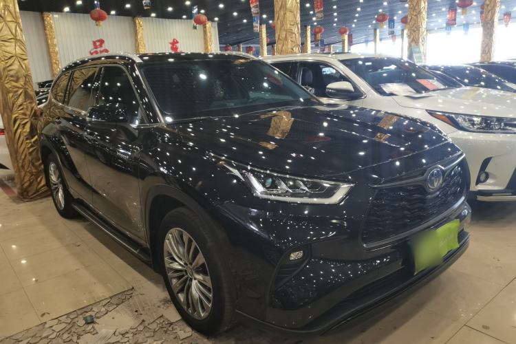 Used Toyota Highlander 2022 Dual-Engine 2.5L Four-Wheel Drive Prestige Version 7 Seats Exterior 1