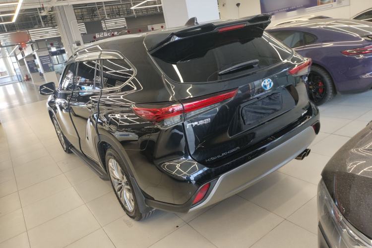 Used Toyota Highlander 2022 Dual-Engine 2.5L Four-Wheel Drive Prestige Version 7 Seats Exterior 2