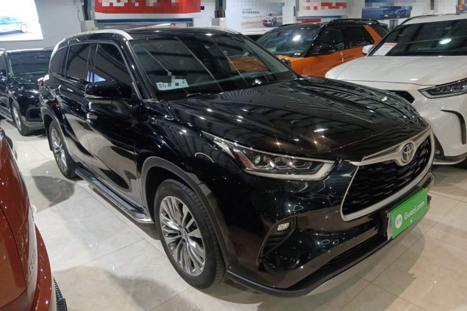 Used Toyota Highlander 2022 380T Four-Wheel Drive Prestige Edition 7-Seater Exterior 2