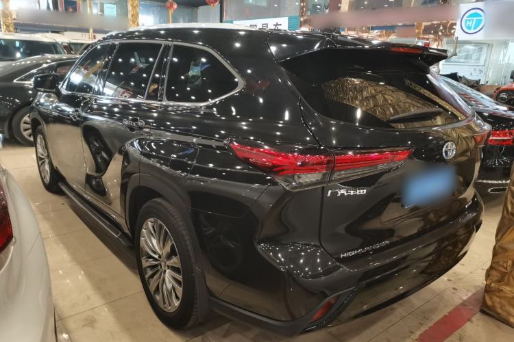 Used Toyota Highlander 2022 Dual-Engine 2.5L Four-Wheel Drive Prestige Version 7 Seats Exterior 2