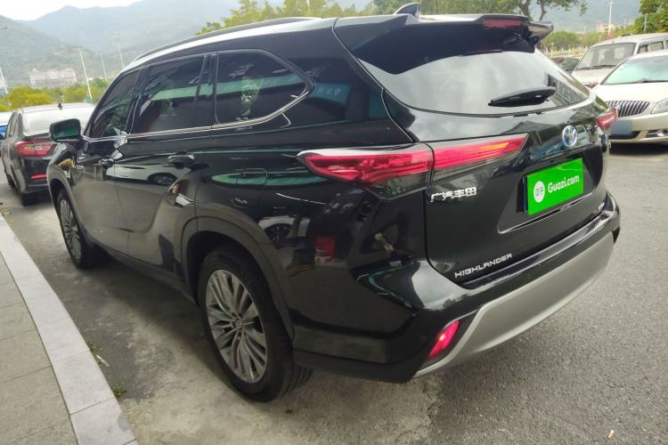 Used Toyota Highlander 2022 Dual-Engine 2.5L Four-Wheel Drive Prestige Version 7 Seats Exterior 2