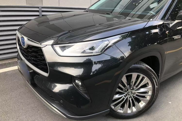 Used Toyota Highlander 2022 Dual-Engine 2.5L Four-Wheel Drive Prestige Version 7 Seats Exterior 2