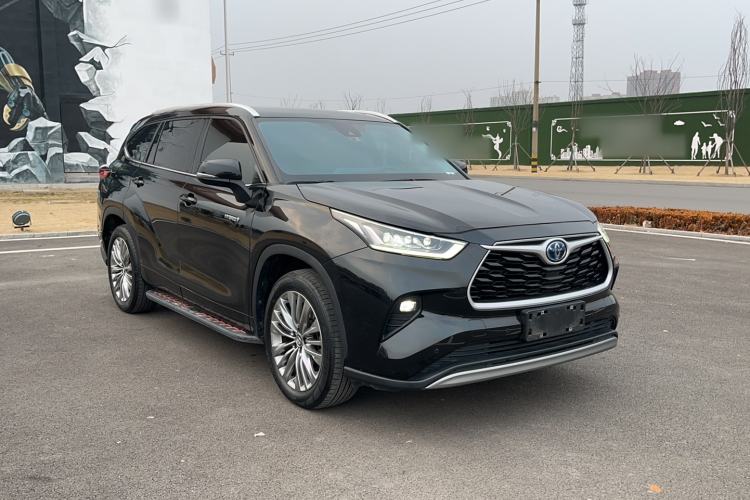 Used Toyota Highlander 2022 Dual-Engine 2.5L Four-Wheel Drive Prestige Version 7 Seats Exterior 2