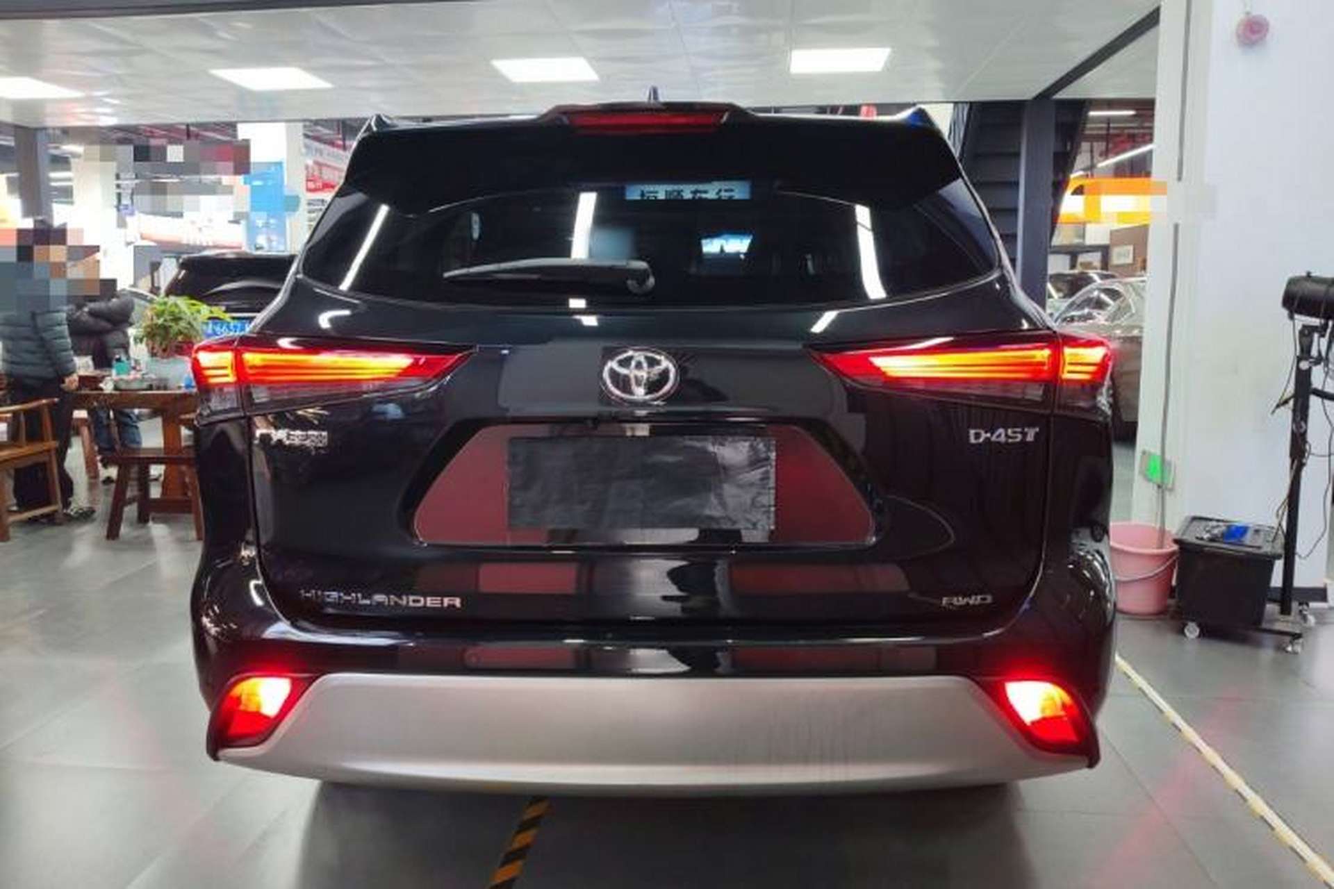 Used Toyota Highlander 2022 380T Four-Wheel Drive Prestige Edition 7-Seater Exterior 4